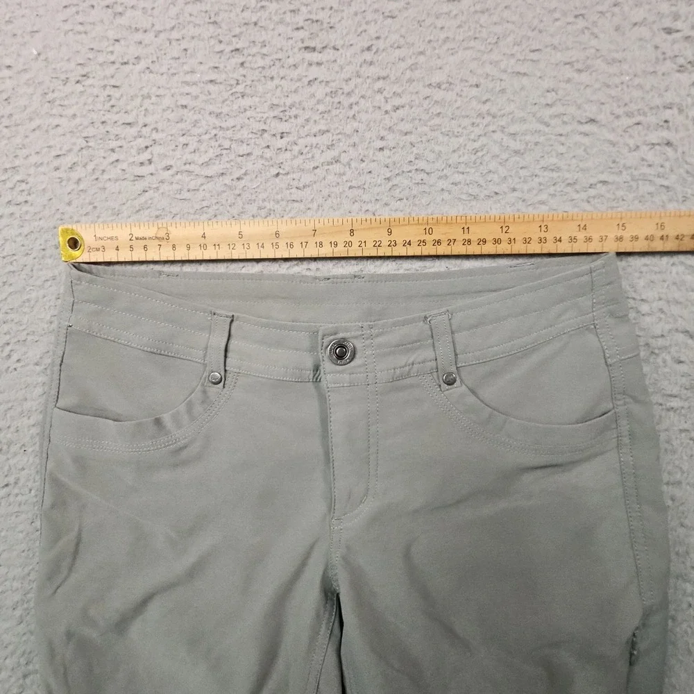 KUHL TREKR Shorts Womens 6 Gray Performance Lightweight Gorpcore Hiking Cargo
